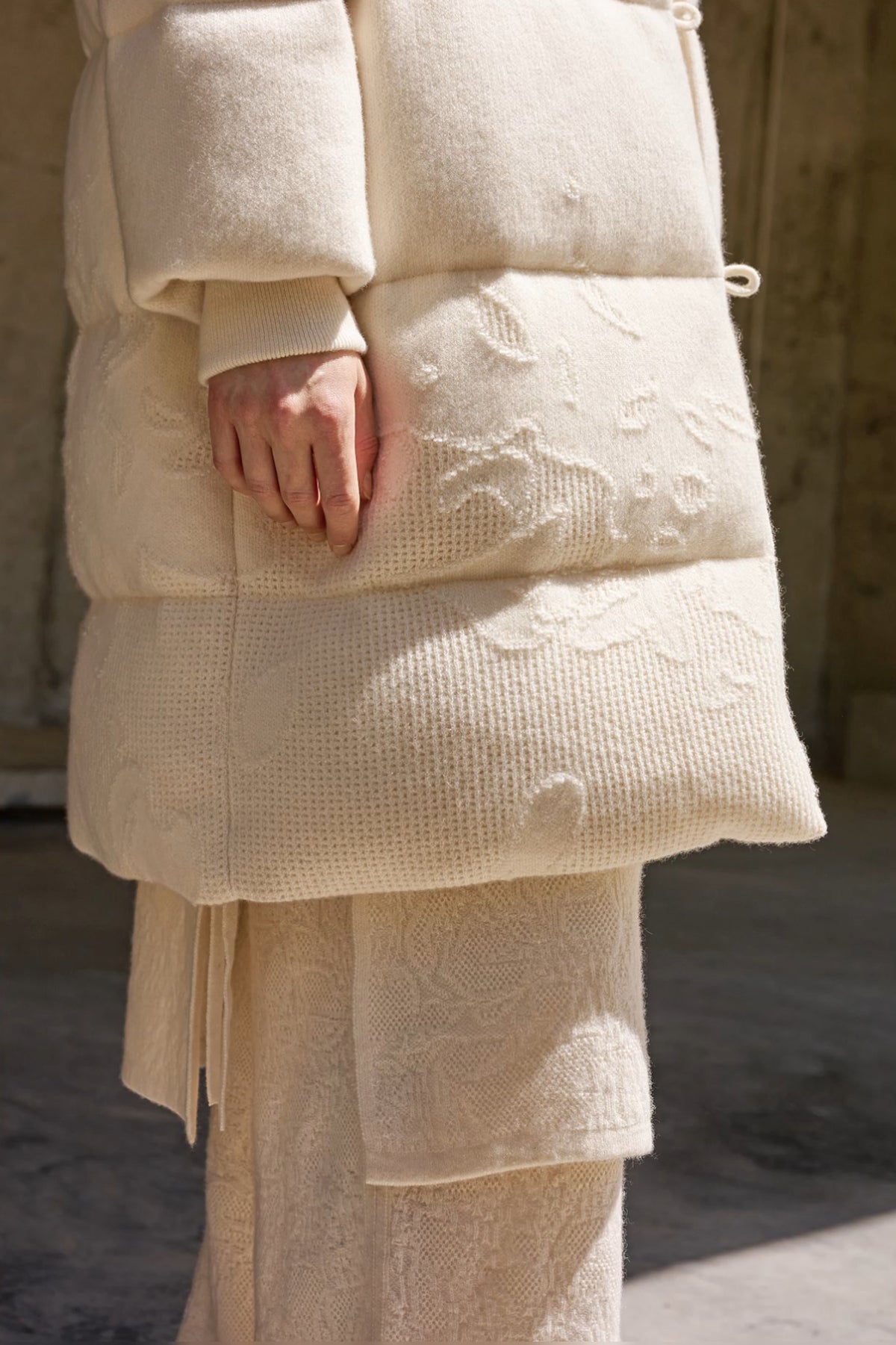 Fluffara cashmere coat