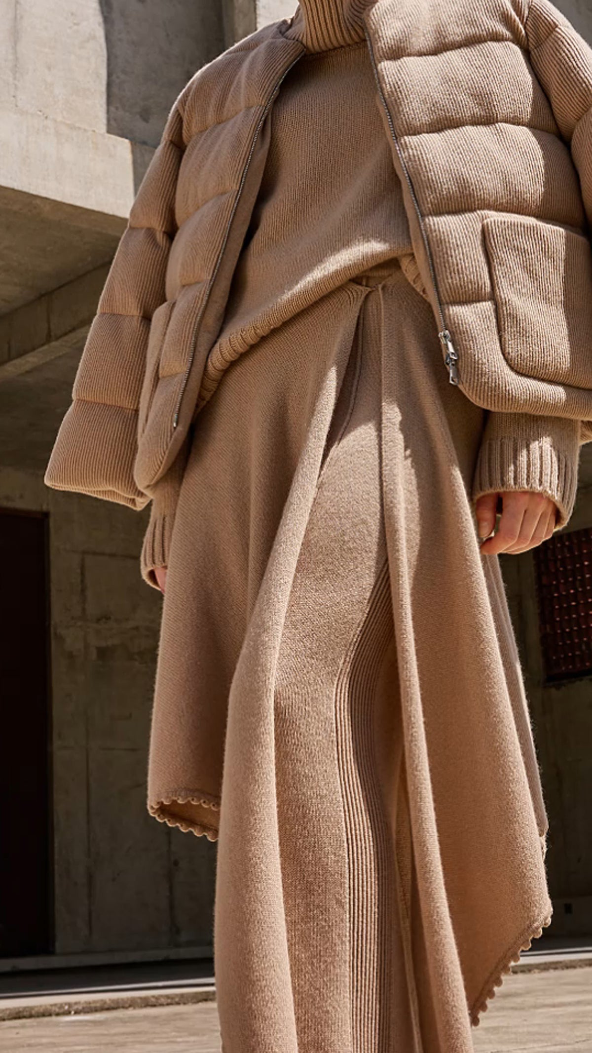 Kharrow cashmere coat
