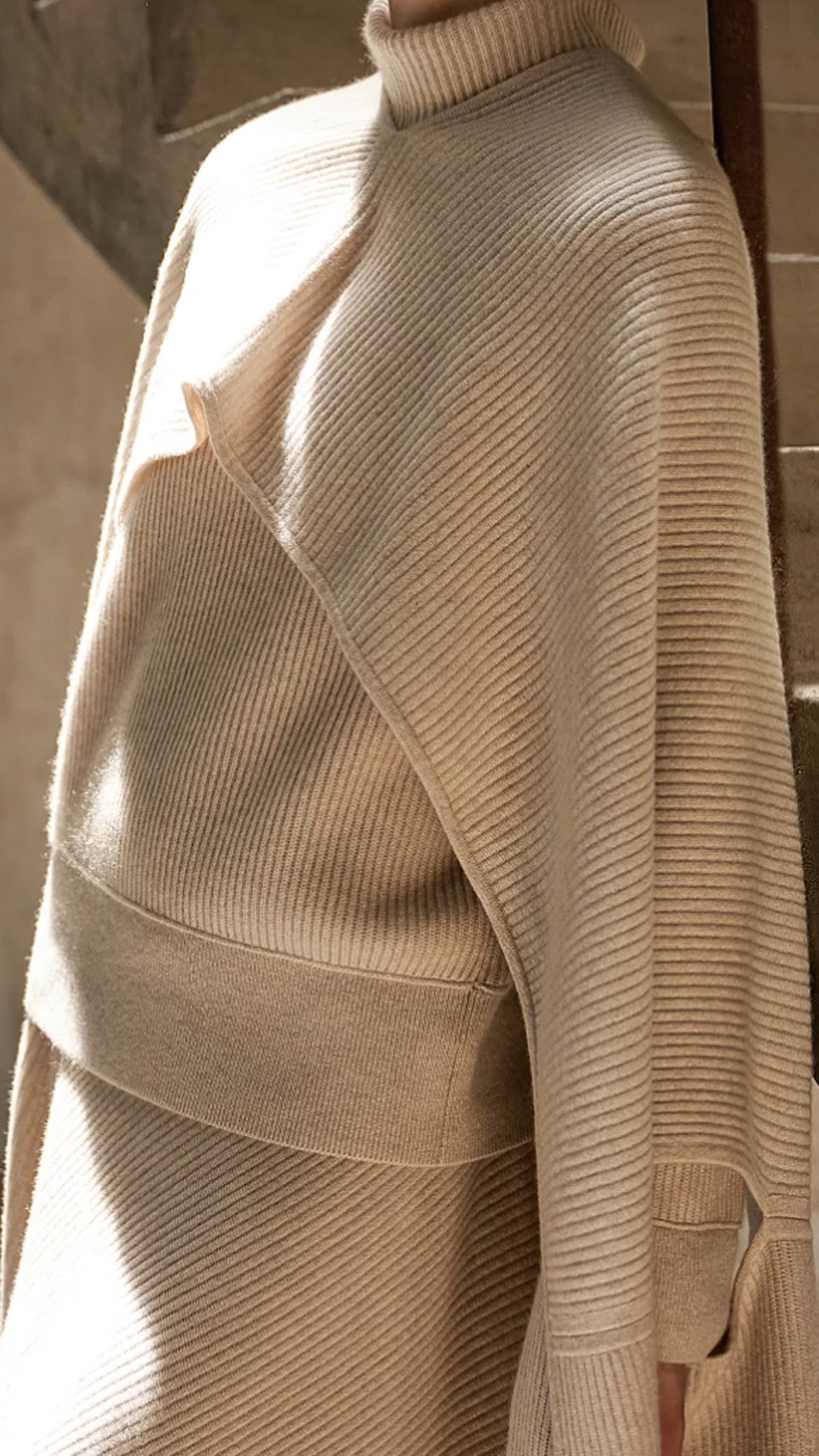 Solara cashmere coat