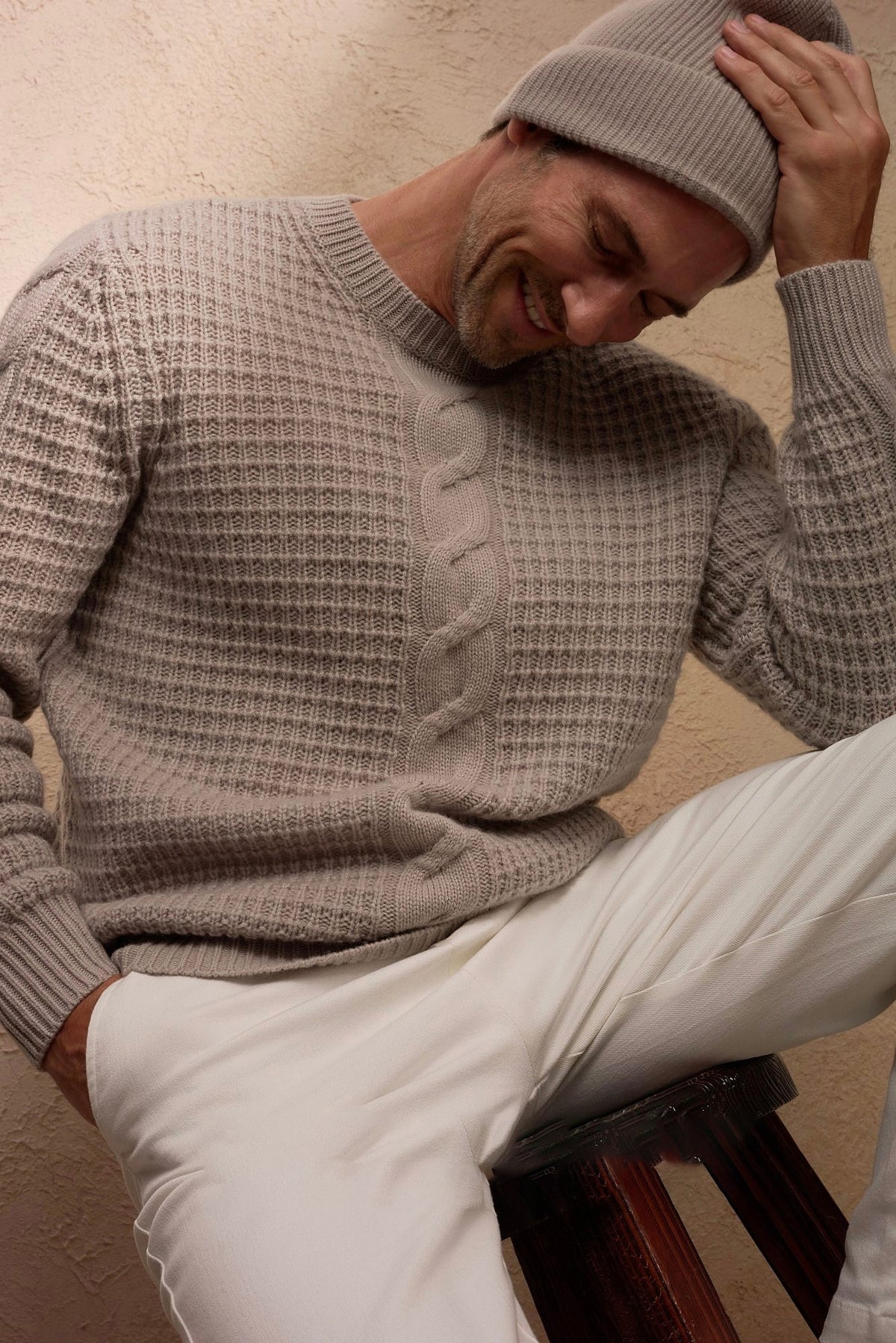 Cablehaven cashmere sweater