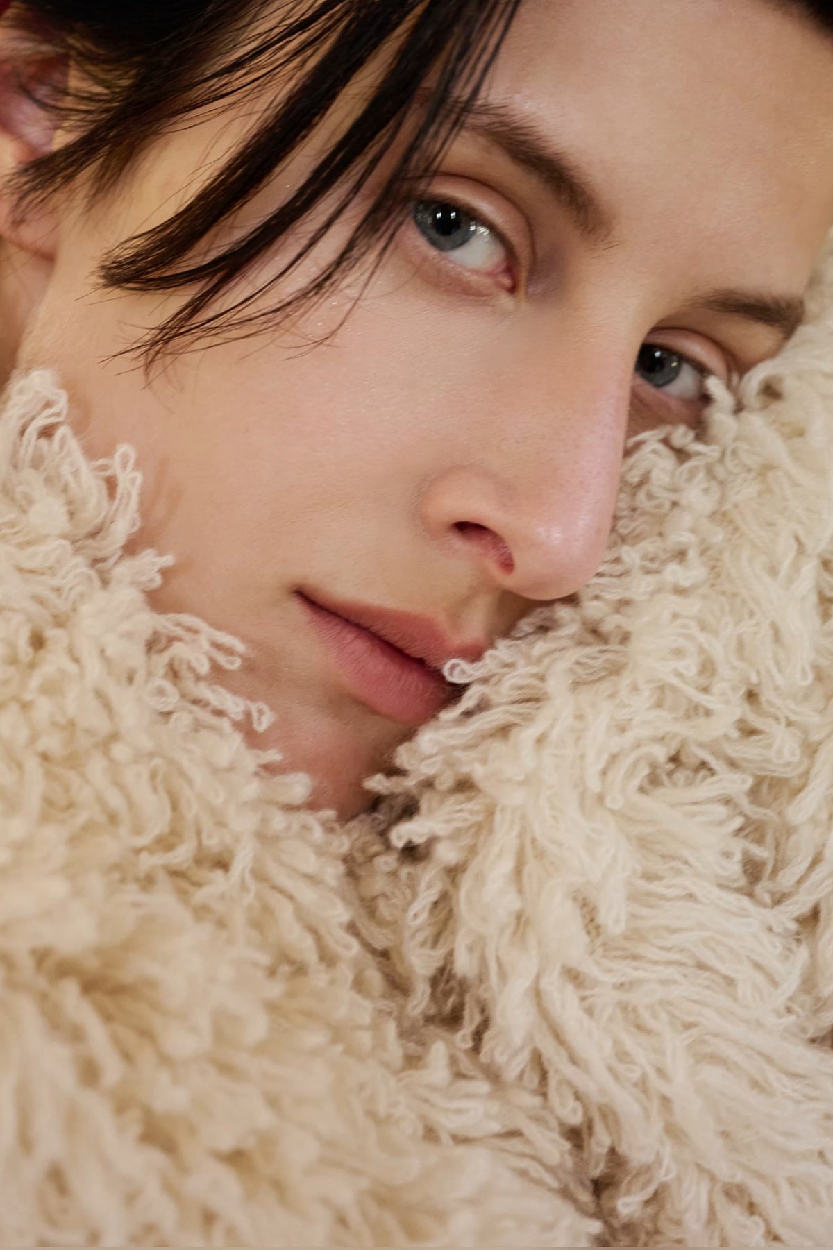 Lambora cashmere coat