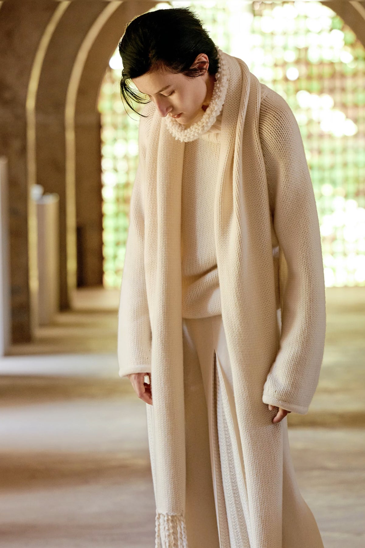 Fleecora cashmere sweater