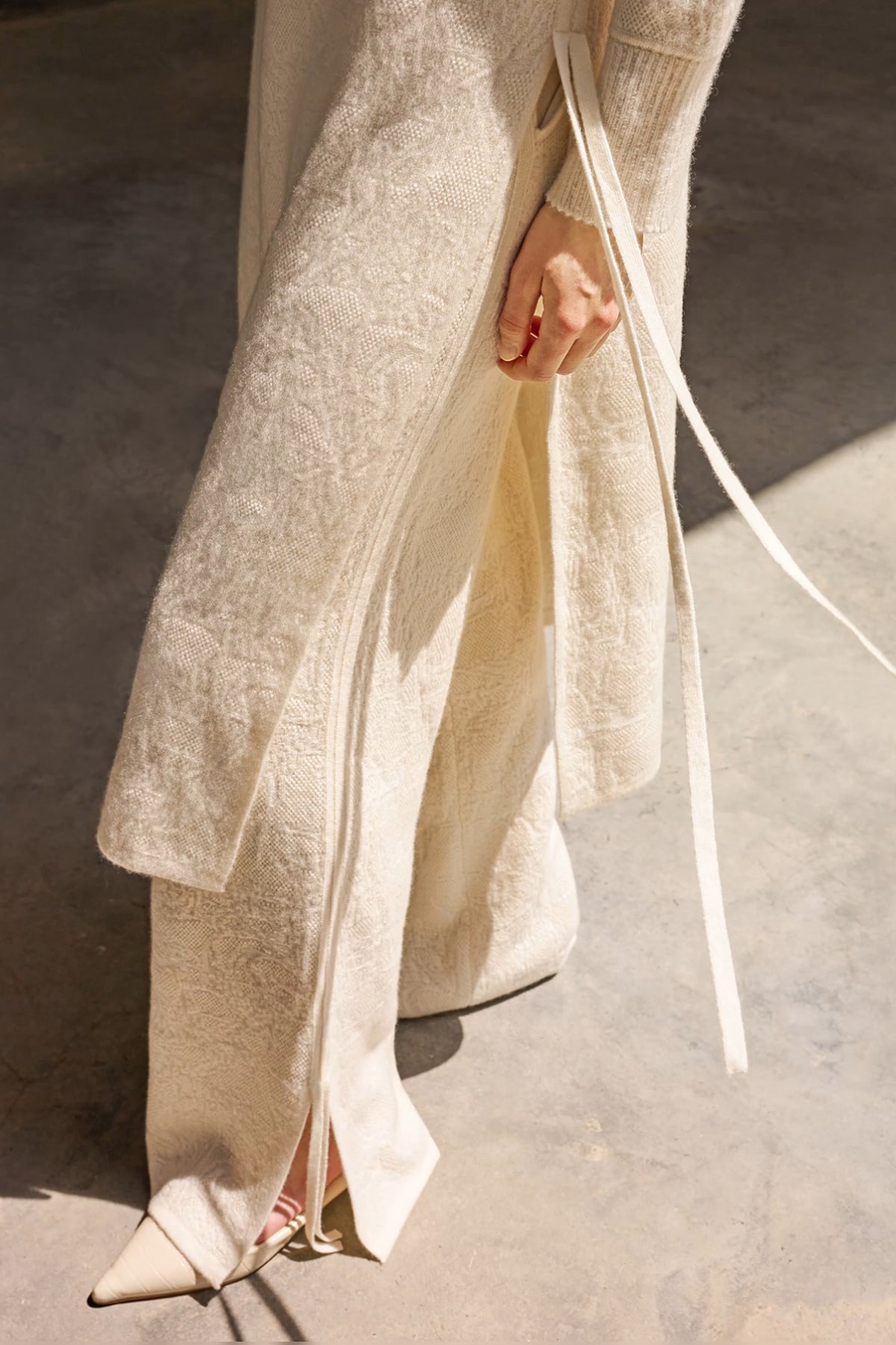 Fluffara cashmere coat