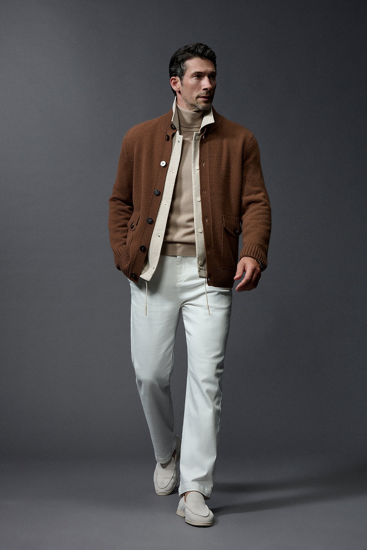 Cozy cashmere cardigan