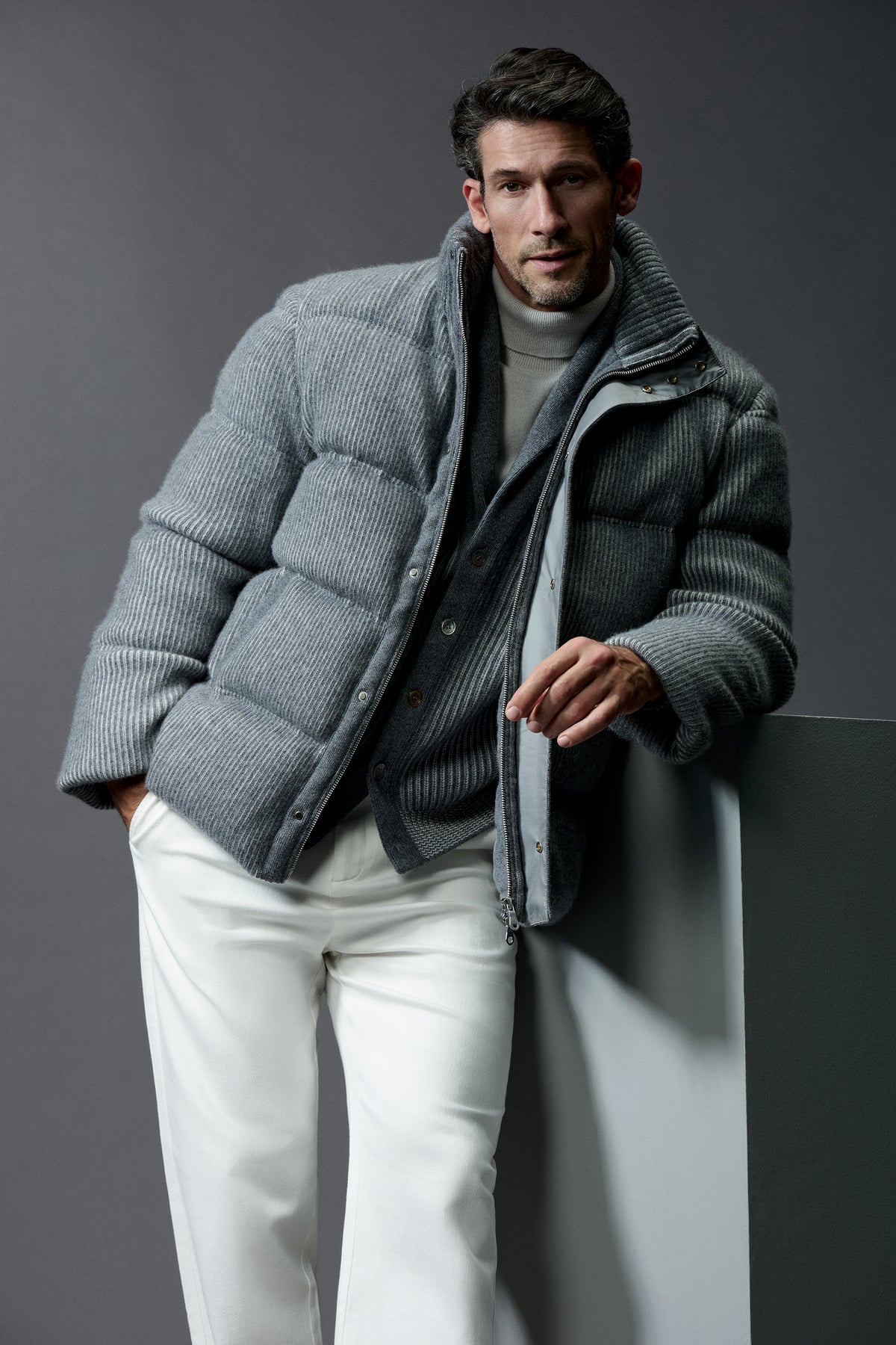 Insulation cashmere coat
