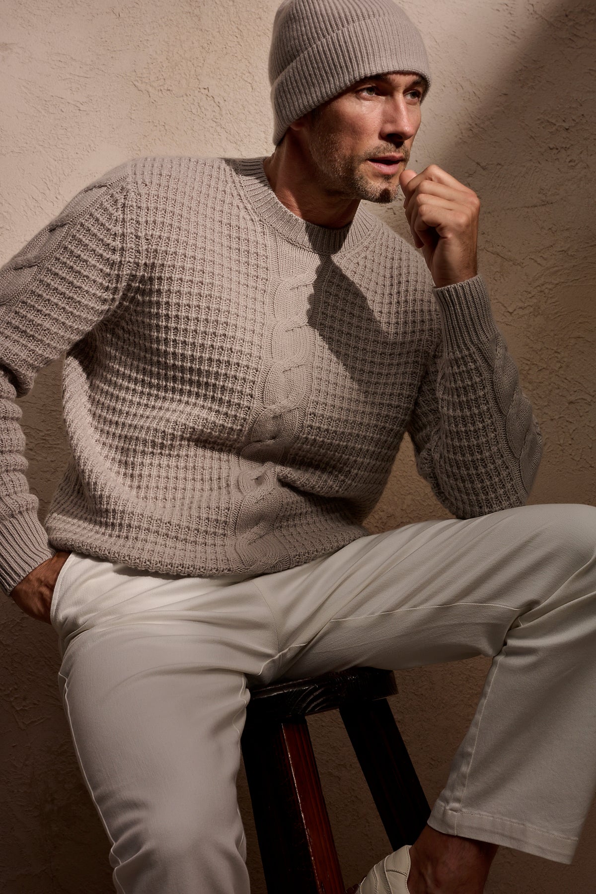 Cablehaven cashmere sweater