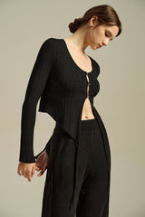 ParisNocturne Cashmere Cardigan
