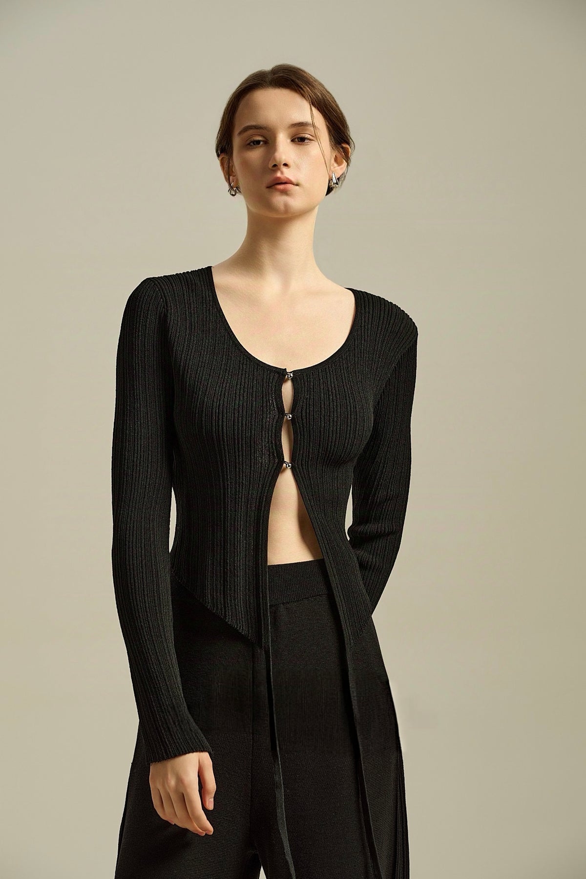 ParisNocturne Cashmere Cardigan