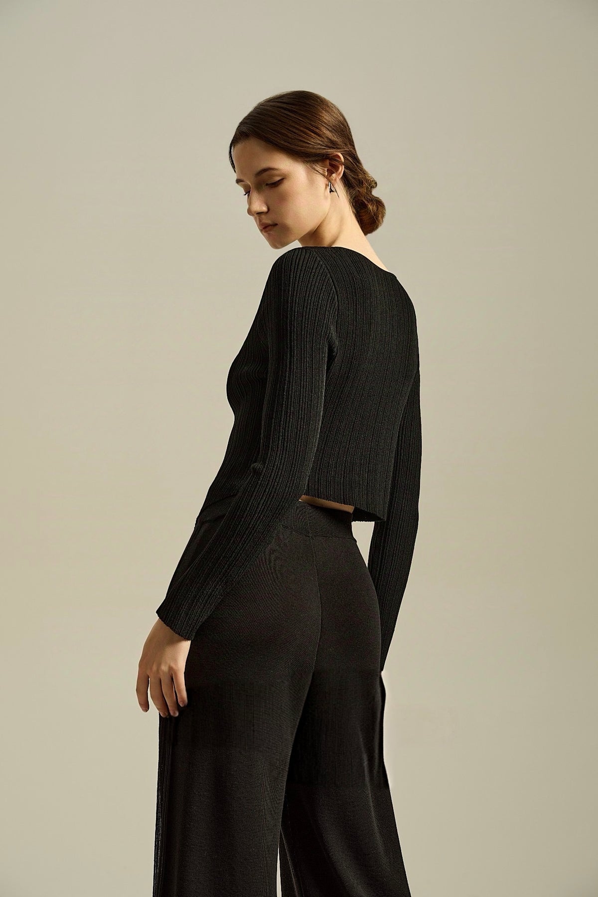 ParisNocturne Cashmere Cardigan
