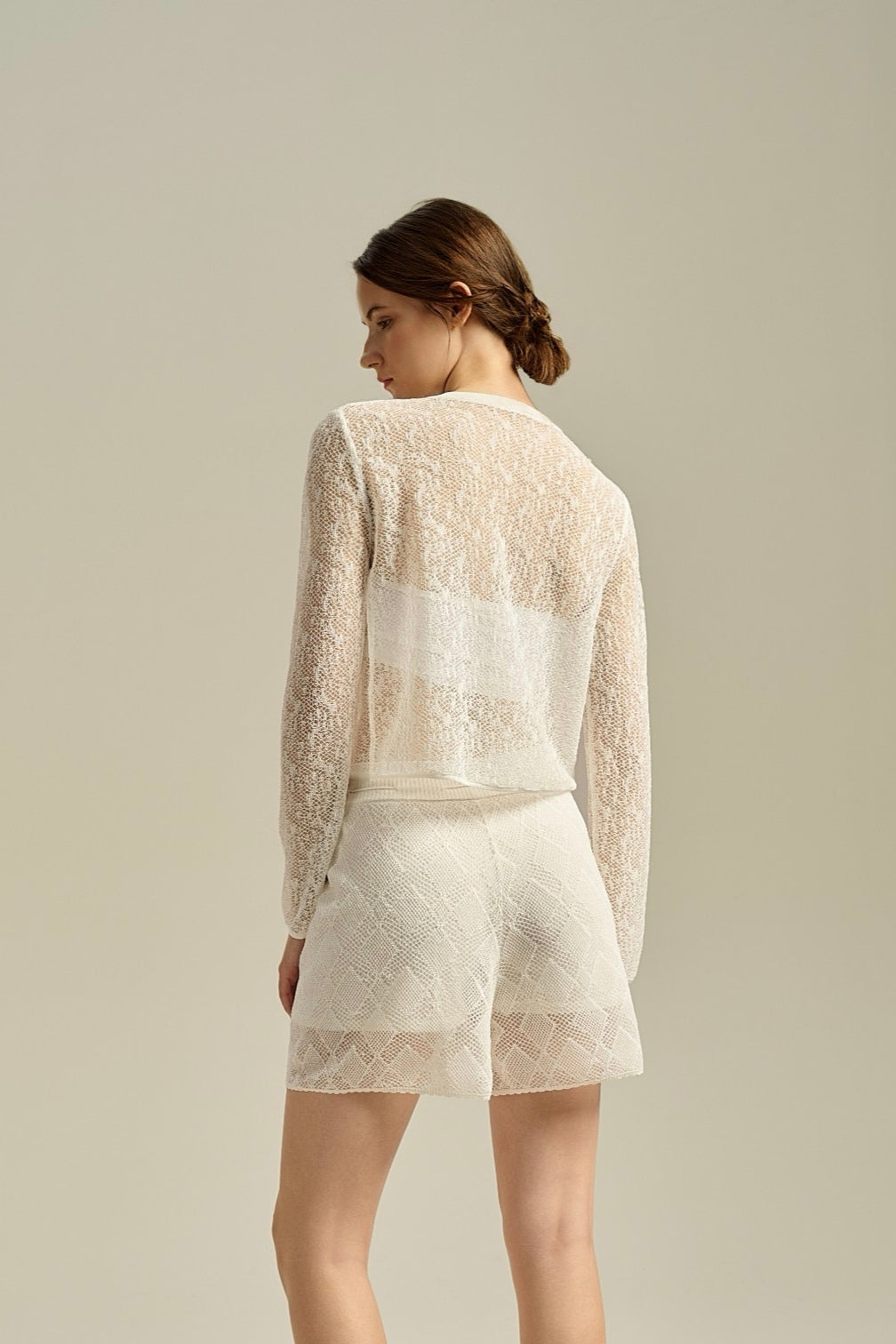 IsabelLace Cashmere Cardigan